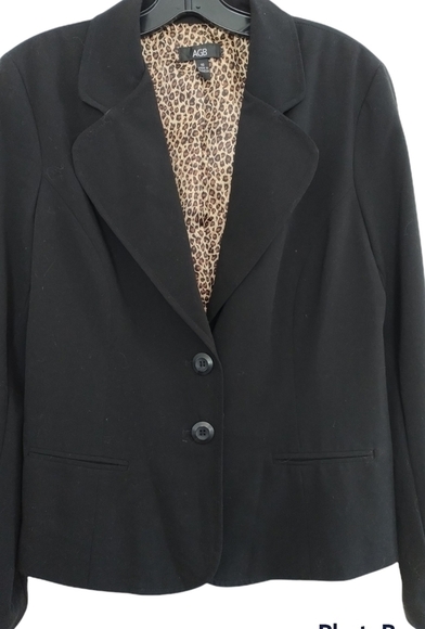 AGB Brown Classic Two Button Blazer/Jacket Sz 16 - Picture 1 of 13